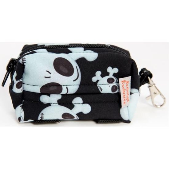 Samohýl Exclusive Kapsa na pytlíky zip Lebka černá