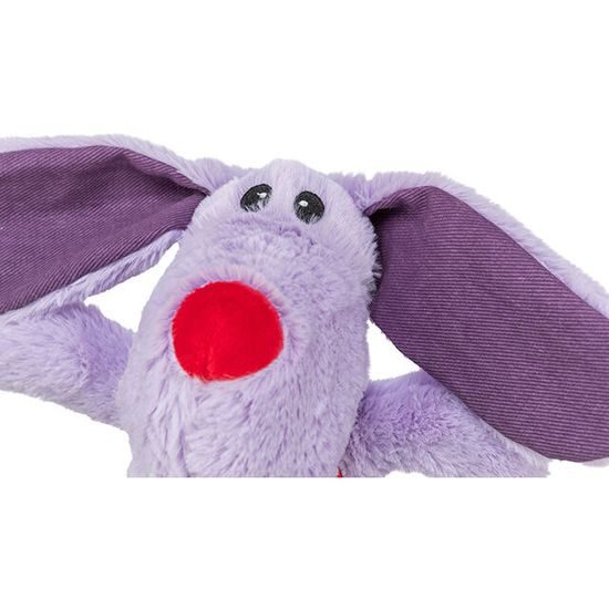 Trixie Dog VALENTINE plyšový pes s dlouhýma ušima 28 cm lila LIMITOVANÁ NABÍDKA