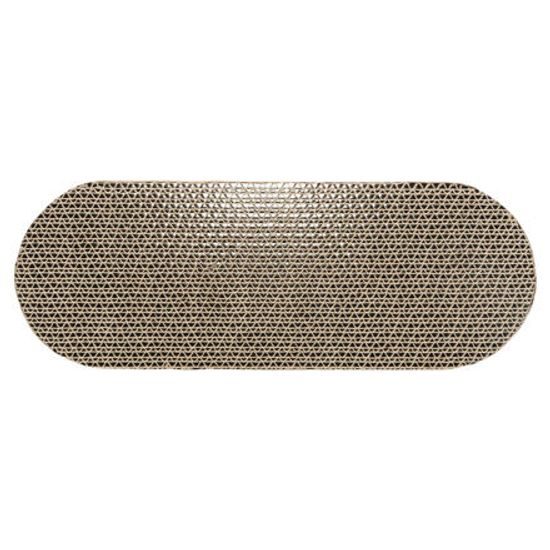 Trixie Škrábací karton v dřevěném rámu s catnipem a hračkami 45x4x25cm