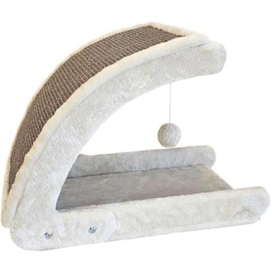 Nobby Škrabadlo Curvy 50x30x36 béžové