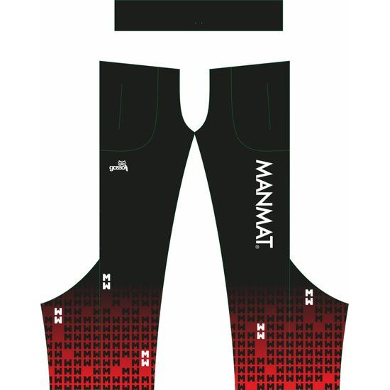 Manmat SPORTOVNÍ PŘEVLEKOVÉ MUSHING kalhoty