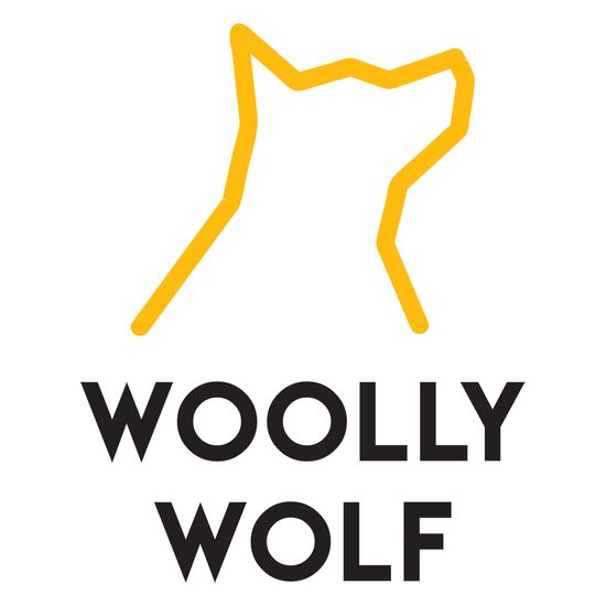 Woolly Wolf Color Block Martingale Collar