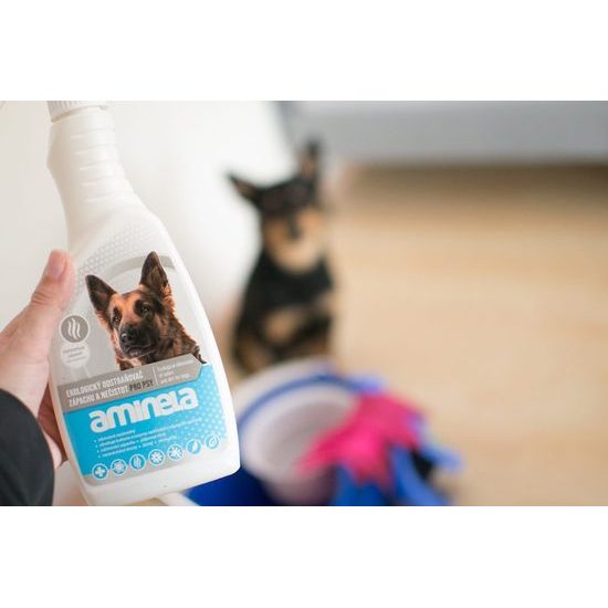 Aminela Clean Ekologický odstraňovač zápachu a nečistot pro psy 500ml