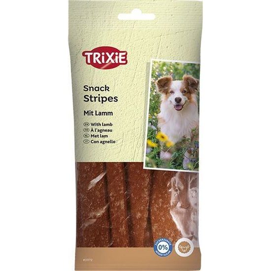 Trixie STRIPES jehněčí pásky 10 ks / 100 g