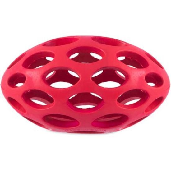 JW Pet JW Hol-EE Football děrovaný rugby míč Mini