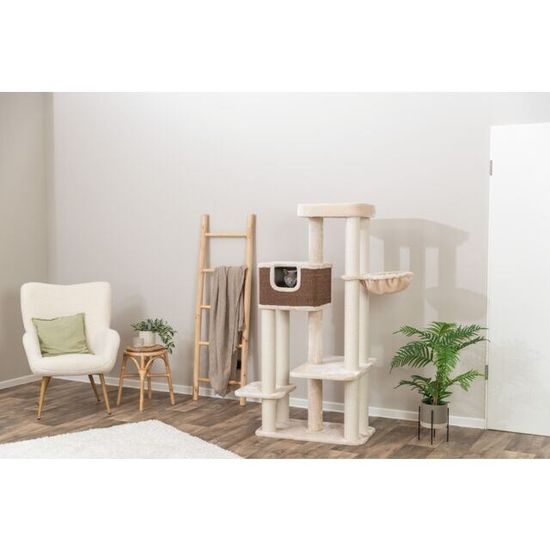 Trixie Škrabadlo BERTHOLO 78x45 cm /165 cm krémová/hnědá