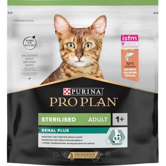 Pro Plan Cat Adult Sterilised Renal Plus losos 400 g