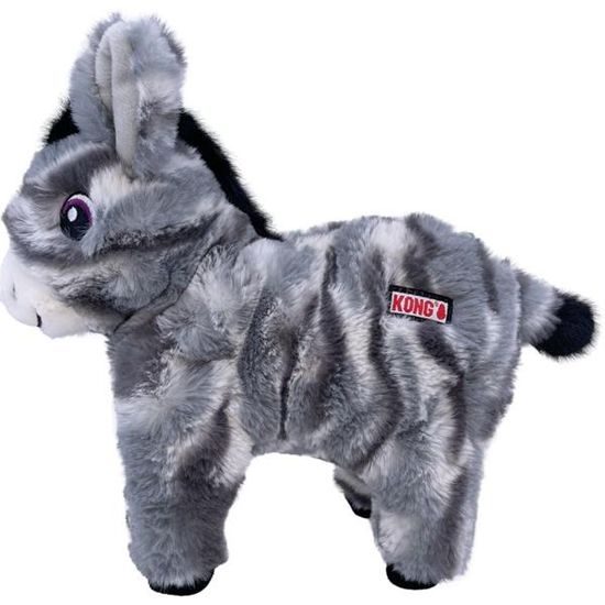 Kong Hračka plyš Low Stuff Stripes Donkey M