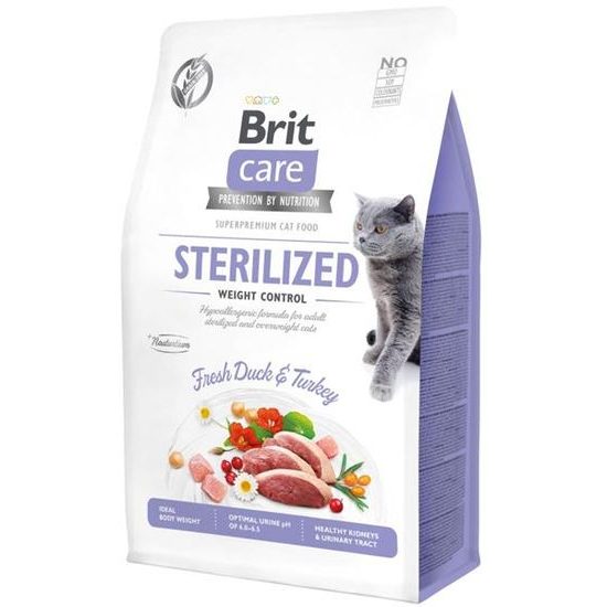 Brit Care Cat Grain-Free Sterilised Weight Control 0,4 kg