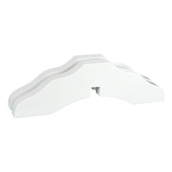 Trixie Ochranná bariéra s otvíracími dvířky 60-160x81cm bílá