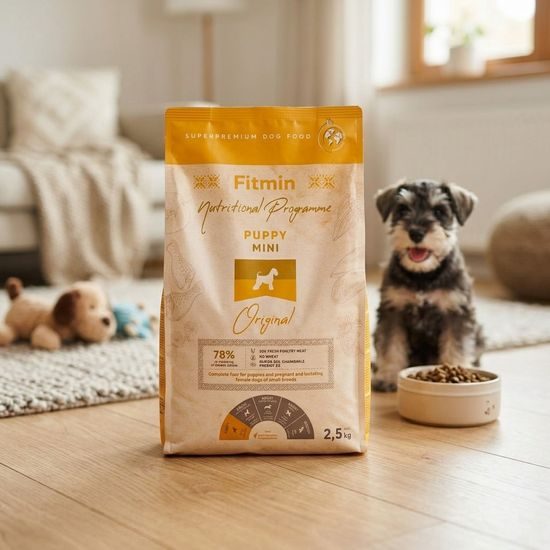 Fitmin Mini Puppy krmivo pro štěňata malých plemen 2,5 kg