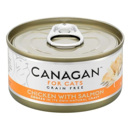 Canagan Cat konzerva Kuře a losos 75 g