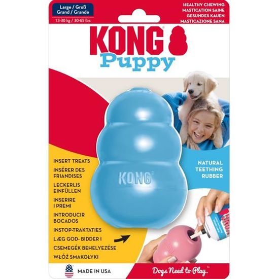 KONG Hračka guma sněhulák Puppy L