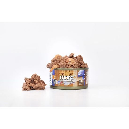 Marp Holistic Plus konzerva pro kočky Tuňákové paté s krevetami 24x70g
