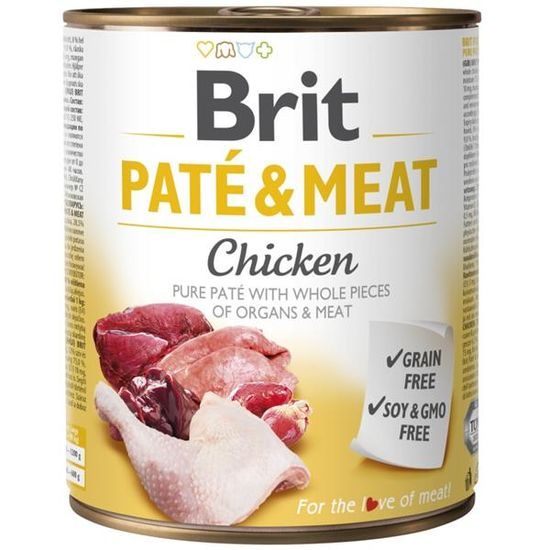 Brit Paté & Meat konzerva Chicken 800 g