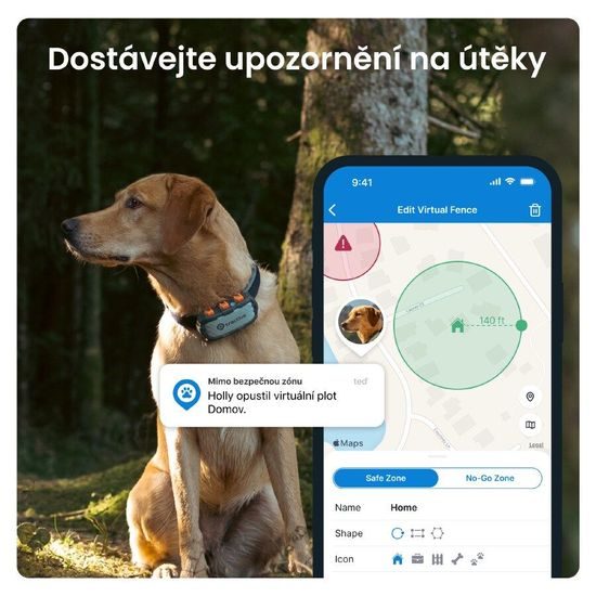 Tractive GPS DOG XL sledování polohy a aktivity pro psy