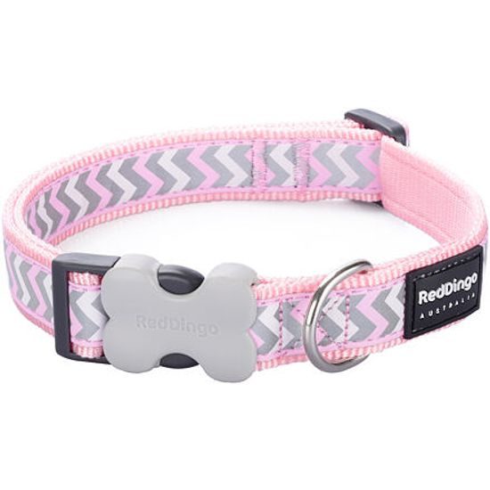 Red Dingo Obojek 1,2cm x 20-32cm reflexní