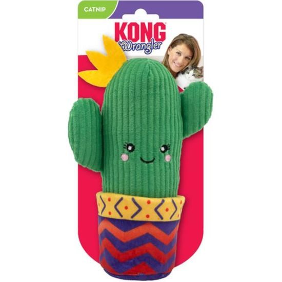 KONG Hračka cat Wrangler Cactus
