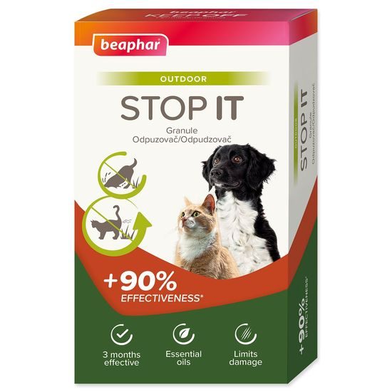 Beaphar Granule STOP IT odpuzovač venkovní pro psy a kočky 2x200g