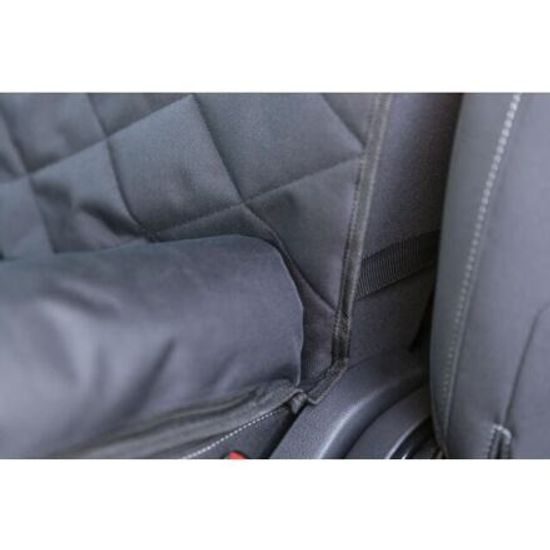 Trixie Polštářový potah do auta dvojitý 95x 10x 50cm černá