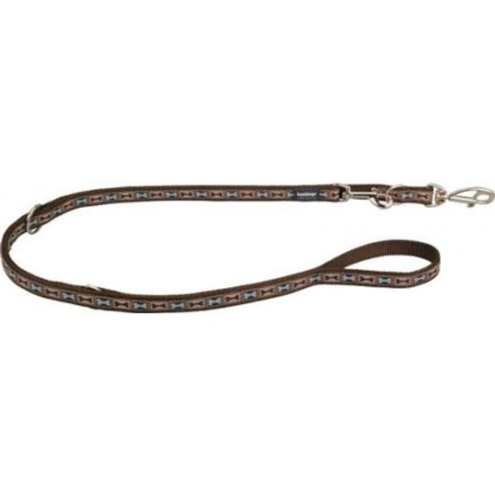 Red Dingo Vodítko přepínací 25 mm x 2 m Bone Yard