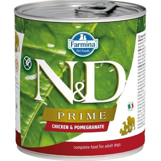 N&D PRIME Dog konzerva Chicken & Pomegranate 285 g
