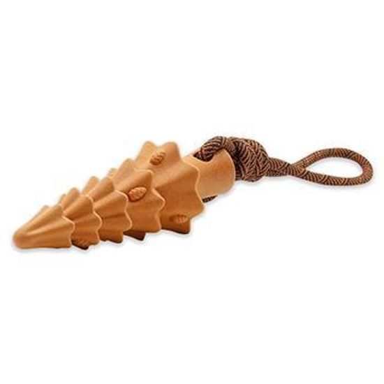 Akinu ČESKÝ LES Smrček s provazem hračka pro psy hříbková hnědá