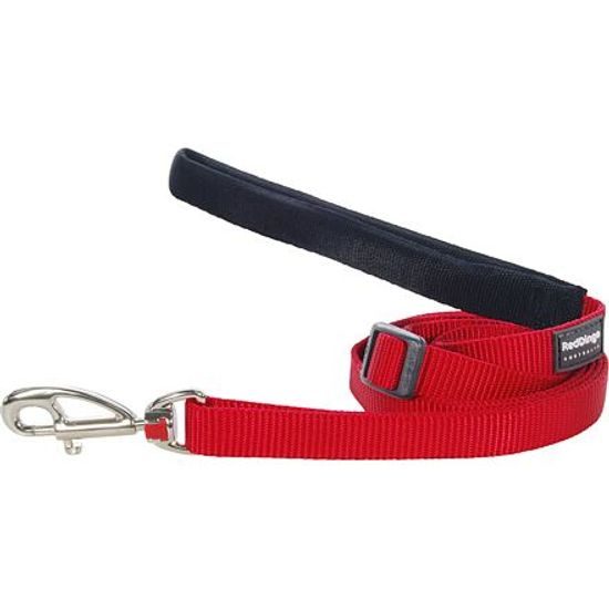 Red Dingo Vodítko 20 mm x 1,8 m Červená