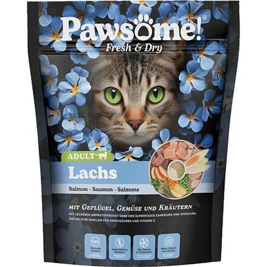 Pawsome! Fresh & Dry Adult Lachs s lososem 750 g