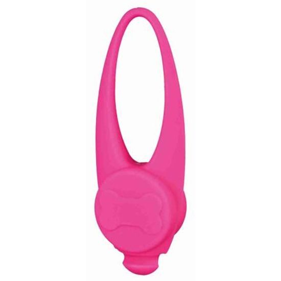 Trixie Blikací svítítko na obojek pro psy silikonové barevné