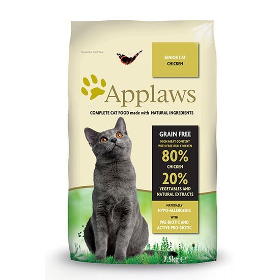 Applaws granule Cat Senior Kuře