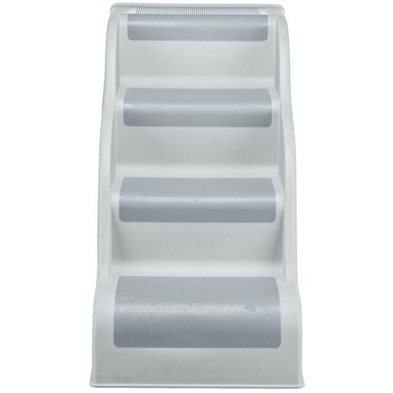 Trixie Protiskluzové schody 38,5x60x79 cm nosnost do 90 kg světle šedá