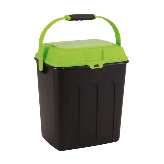 Maelson Box na granule pro 3,5 kg krmiva černo-zelený 27 x 22 x 31 cm