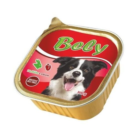 Akinu BELY Králičí & srdce paštika pro psy 300 g