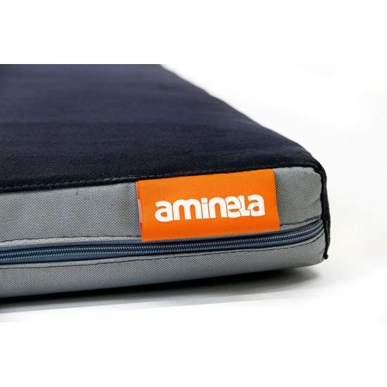 Matrace Aminela 100x70x10cm Half and Half černá/šedá