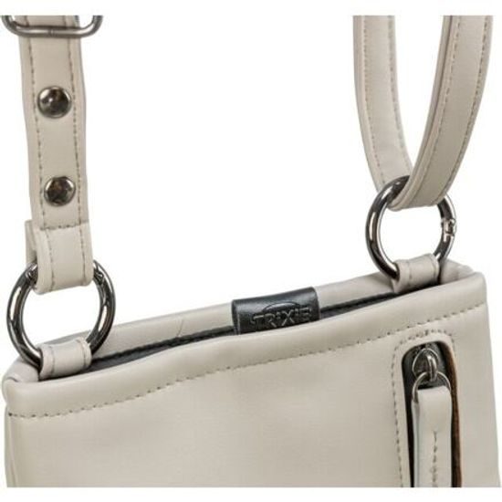 Trixie CityStyle taška na pamlsky 15x15x1,5cm světle šedá