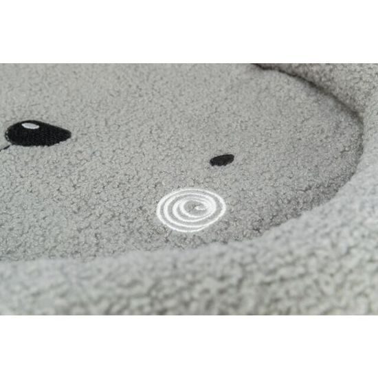 Trixie Junior pelech DOG oválný s nízkým okrajem 50 x 40 cm šedá