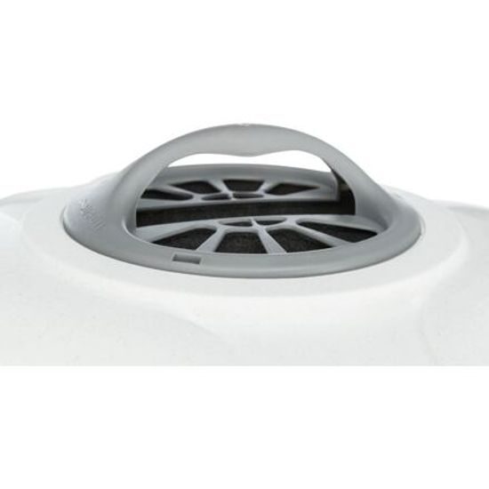 Trixie Rohové kryté WC MARO s filtrem a dvířky 60x43x52cm světlešedá/granitová