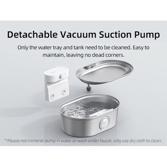 UahPet Pro nerezová fontána pro kočky