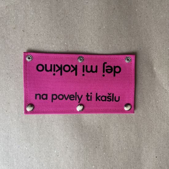 FUNKY DOG Návlek na vodítko originální nápisy