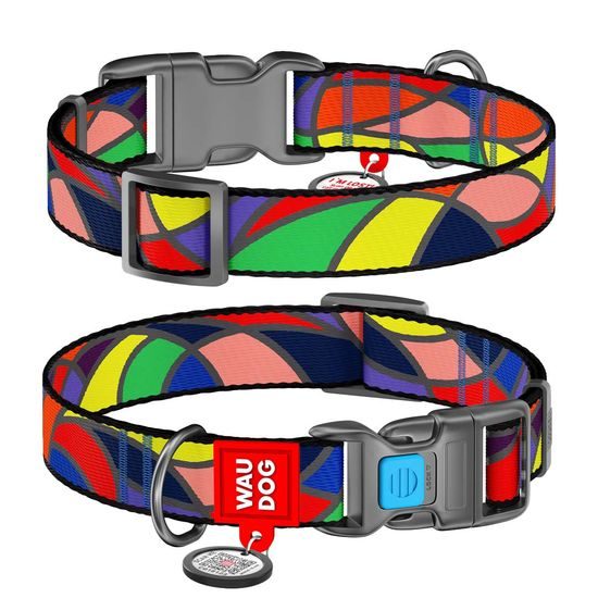 WAUDOG Obojek nylonový Vitrage QR