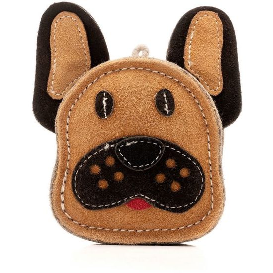 Wooffee kožená hračka Buldoček