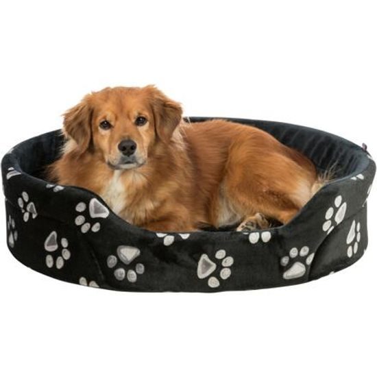 Trixie Pelech JIMMY oválný černý s tlapkami