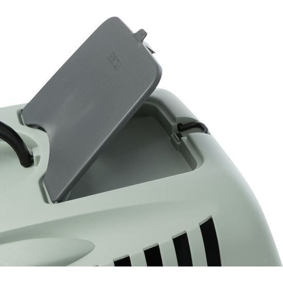 Trixie Be Eco transportní box CAPRI III S: 40x38x61cm (max 12kg) antracitová/šedozelená