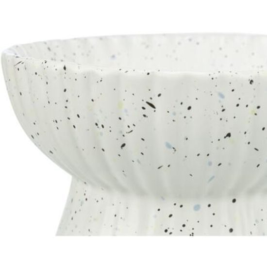 Trixie Keramická miska vyvýšená 0,2 l/13cm bílá žíhaná