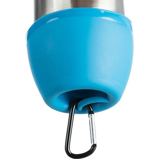 Trixie Láhev kovová s plastovou miskou 300ml