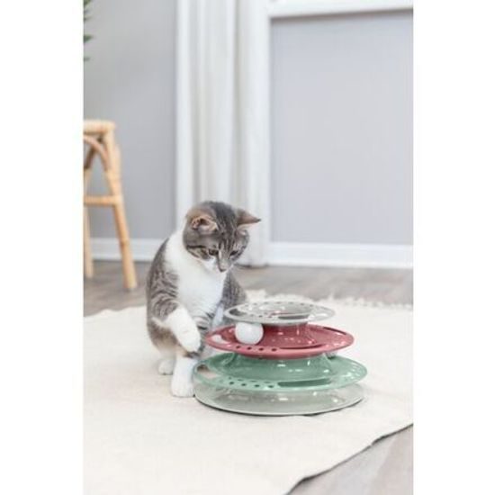 Trixie Kruhová věž/bubínek s míčky 25cmx13cm