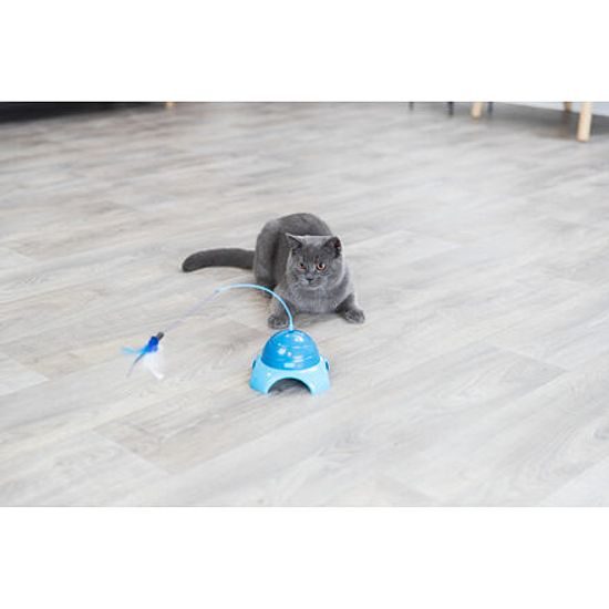 Trixie Catch Me motorová raketa s vábničkou na provázku