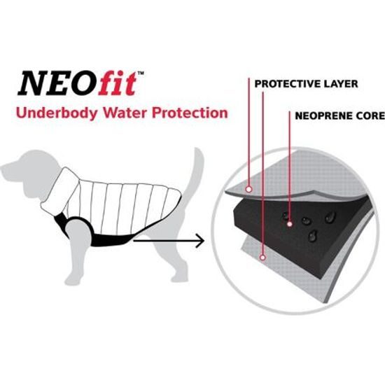 Red Dingo Puffer Jacket Červená / Oranžová velikost bundy 35 cm