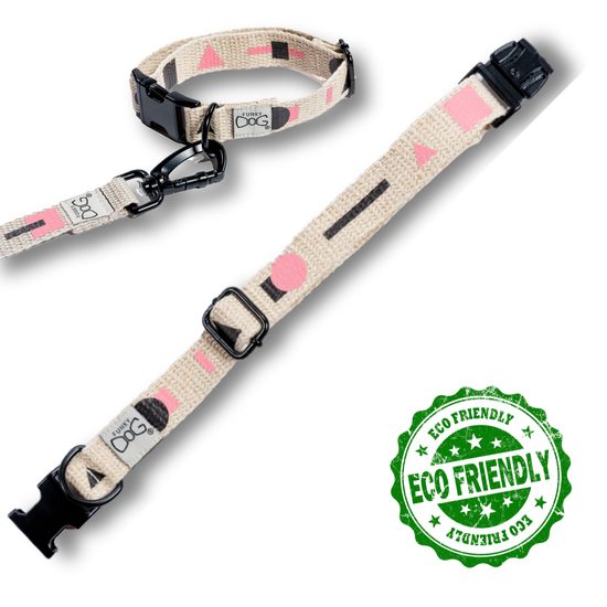 FUNKY DOG Konopný 2,5cm obojek pro psa